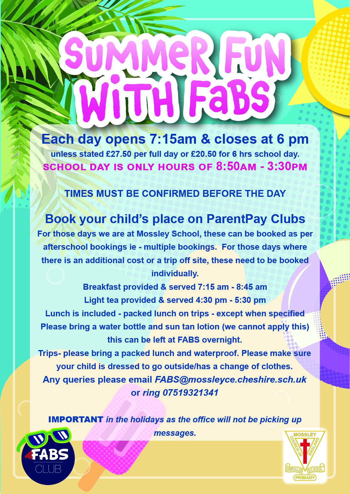 Mossley School Communication 8