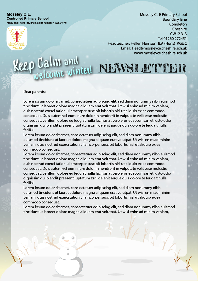 Winter Newsletter